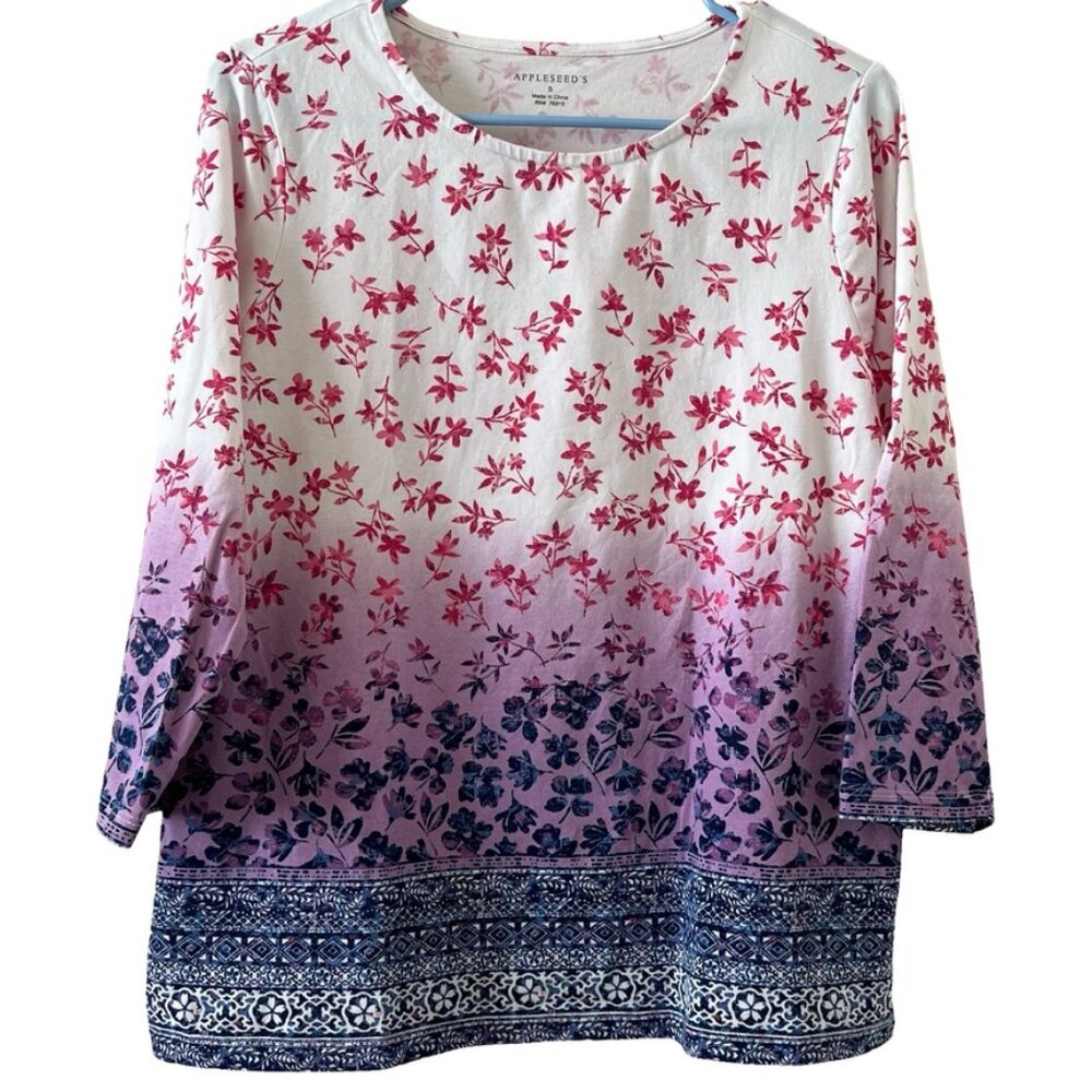 Appleseed's Falling Flowers Tee